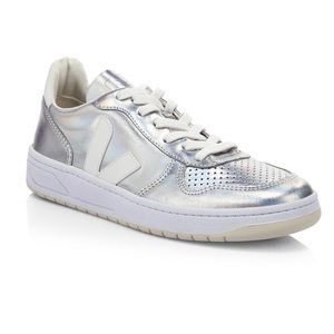 V-10 Leather Unicorn Lowtop Sneakers